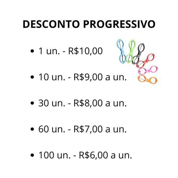 TESOURA DOBRÁVEL DE PLÁSTICO COLORIDA