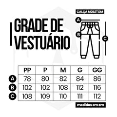 CALÇA MOLETOM - CULTURA DAB