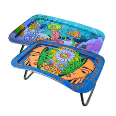 BANDEJA METAL SADHU C/PES DE APOIO