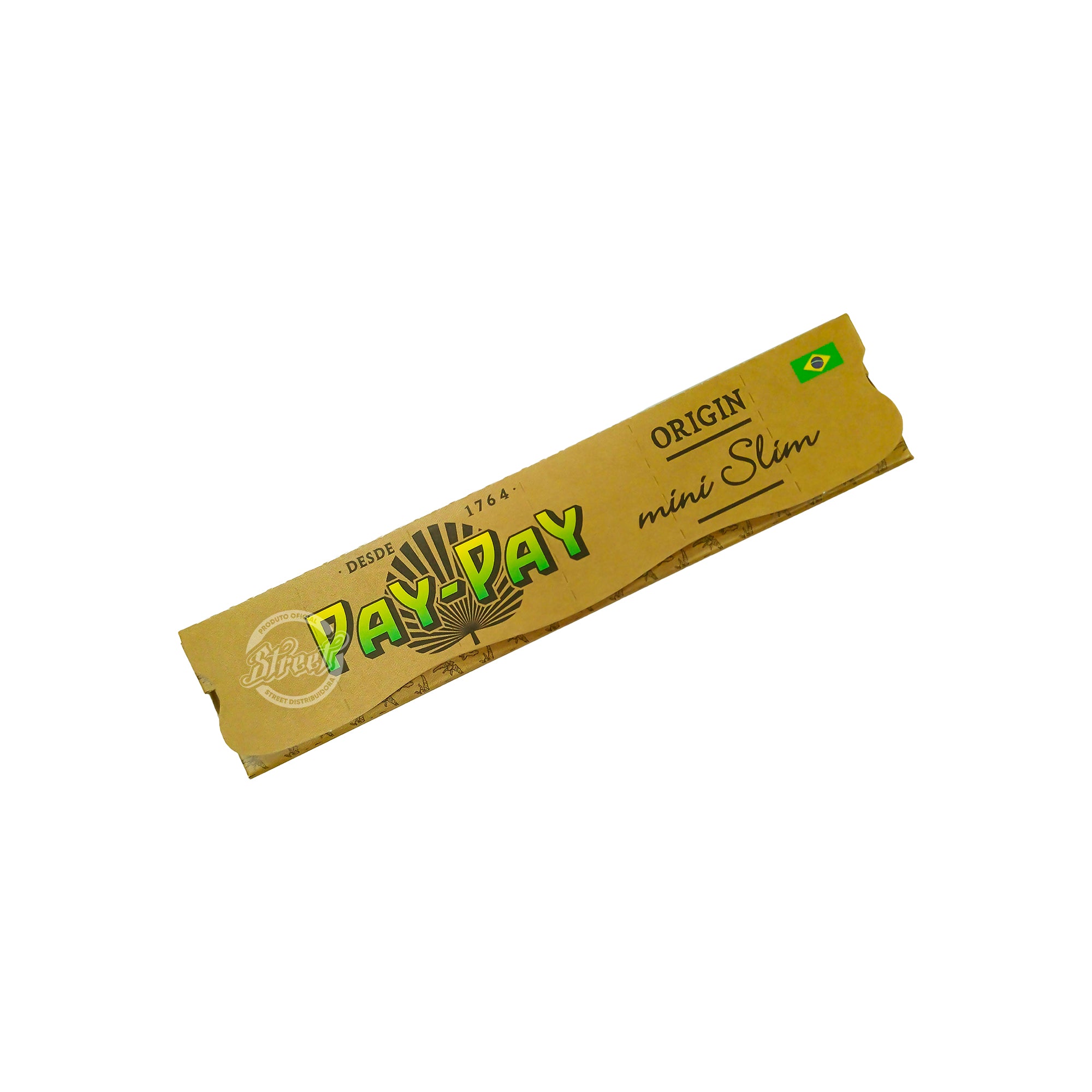 SEDA ORIGIN BRASIL KING SIZE MINI SLIM BROWN C/ 50 UND - PAY-PAY