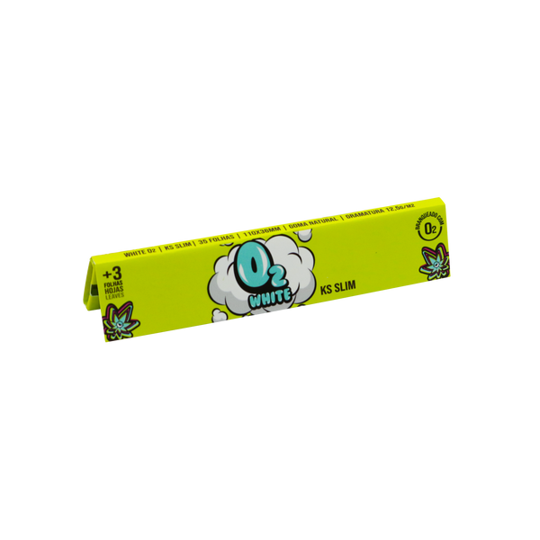 O2 SEDAS WHITE KS SLIM C/ 50 LIVRETOS