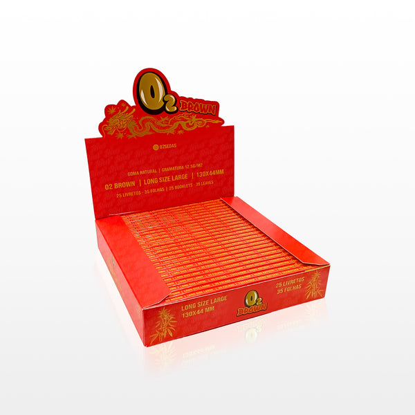 O2 SEDAS BROWN LONG SIZE LARGE C/25