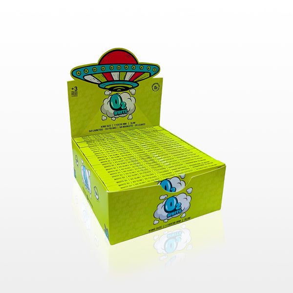 O2 SEDAS WHITE KS SLIM C/ 50 LIVRETOS