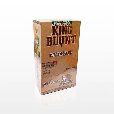 BLUNT C/ 25 UND (CHOCOLATE) - KING PAPER