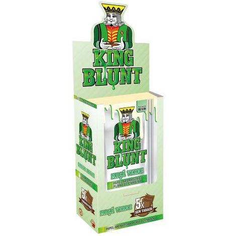 BLUNT C/ 25 UND (MAÇÃ VERDE) - KING PAPER